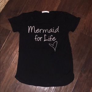 Mermaid for life tee